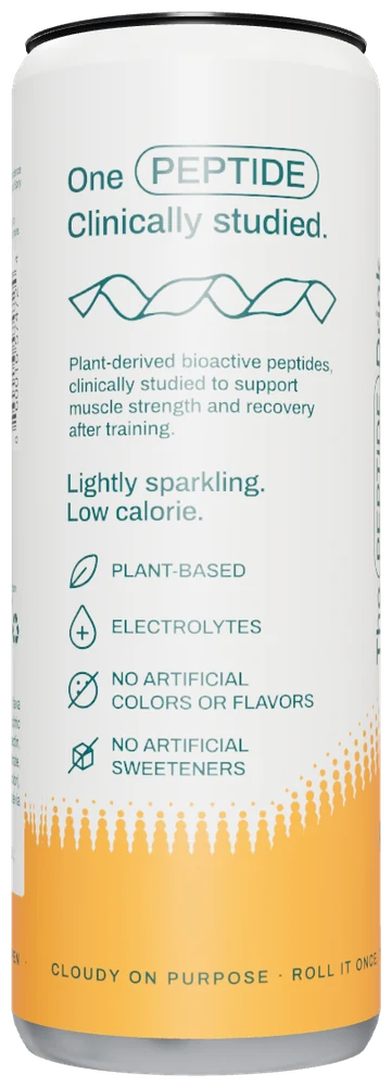 The side panel of the Spry can: One peptide. Clinically studied.